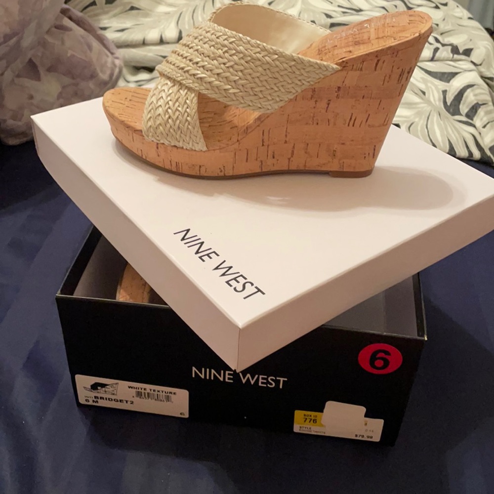 NWT Nine West Espadrilles Size 6
